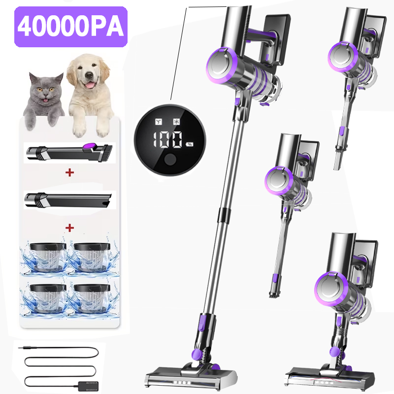 Home Improvements - 40Kpa Vacuum Cleaner for Home -