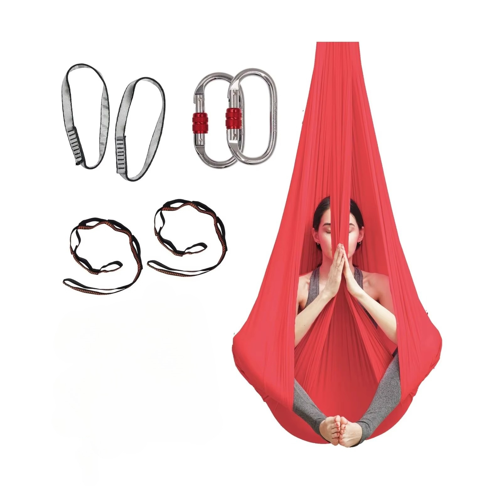 Home Improvement Kit - Active Silk Aerial Yoga Swing Hammock
