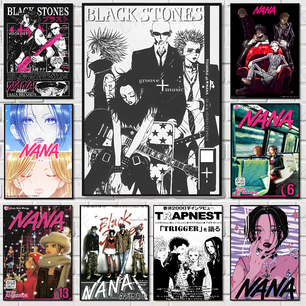 Wall Texture Spray - Anime N-NANA Shoujo Manga Poster Waterproof