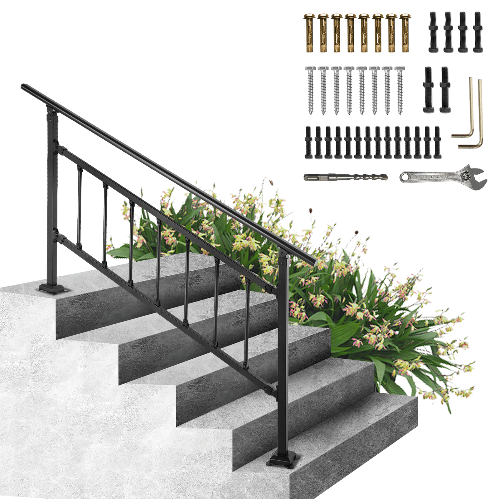 SucceBuy Iron Handrail Stair R – Home Improvement Fence recenzja i cena