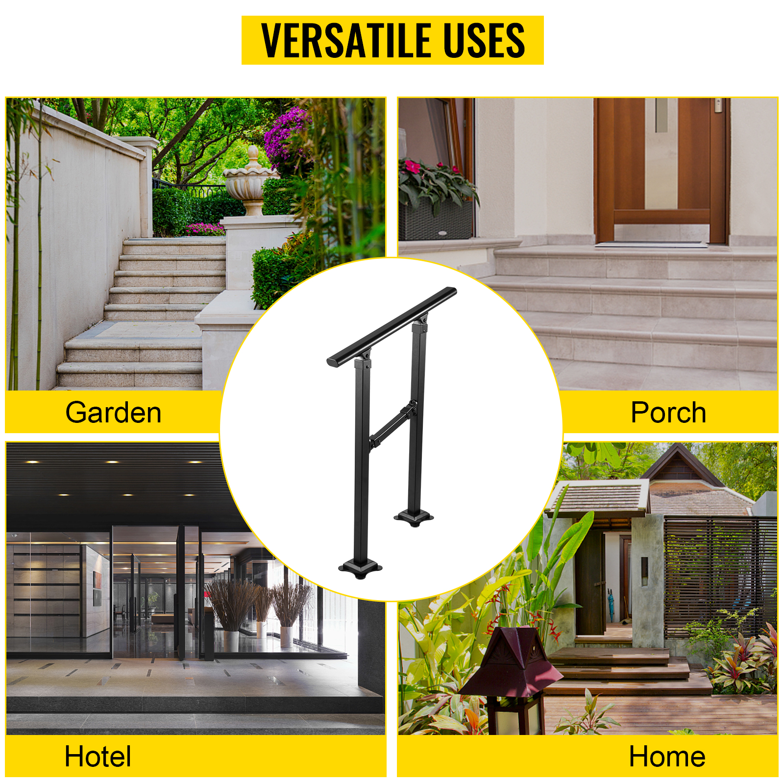SucceBuy Iron Handrail Stair R – Home Improvement Fence recenzja i cena