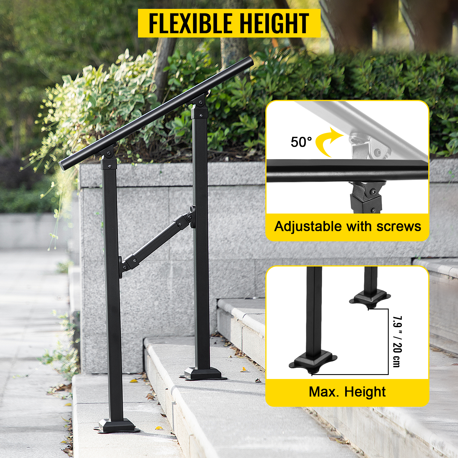 SucceBuy Iron Handrail Stair R – Home Improvement Fence recenzja i cena