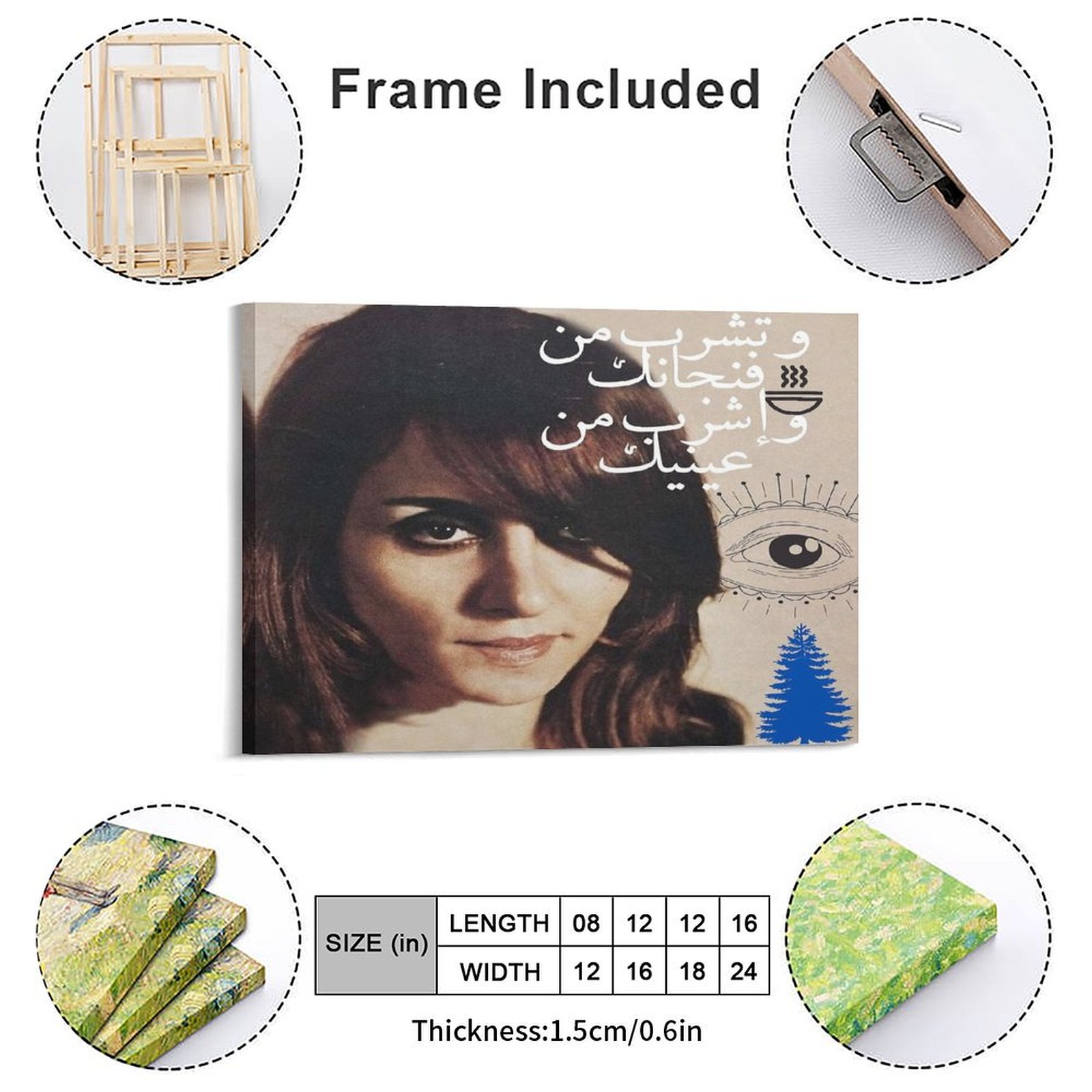 Fayrouz Canvas Paintings Plaqu – Wall Texture Spray recenzja i cena