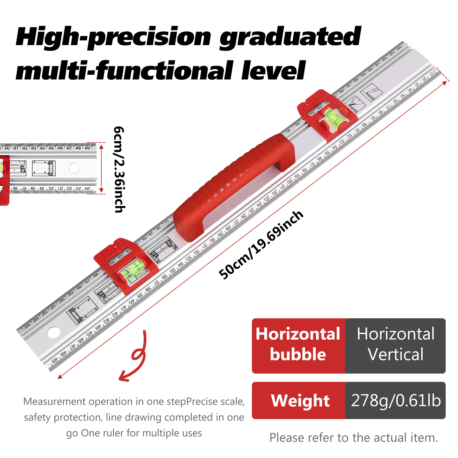 Aluminum Level Ruler Sliding G – Home Improvement Guide recenzja i cena