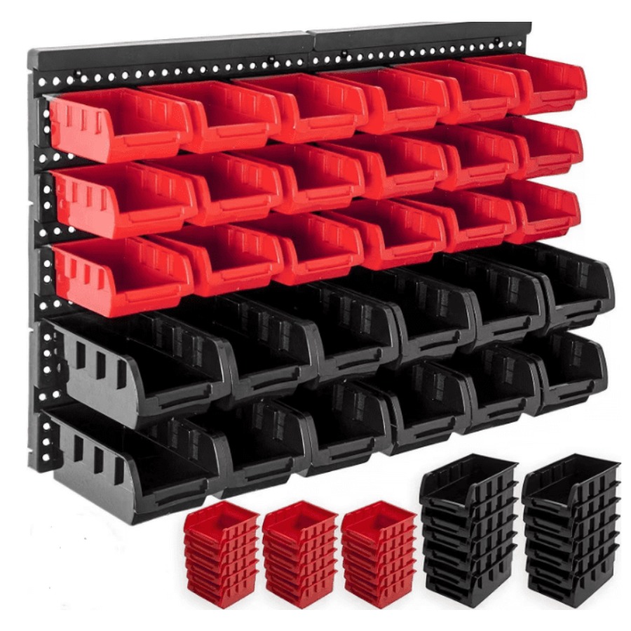 Wall Mounted Storage Bins for  – Home Improvement Binford Tools recenzja i cena