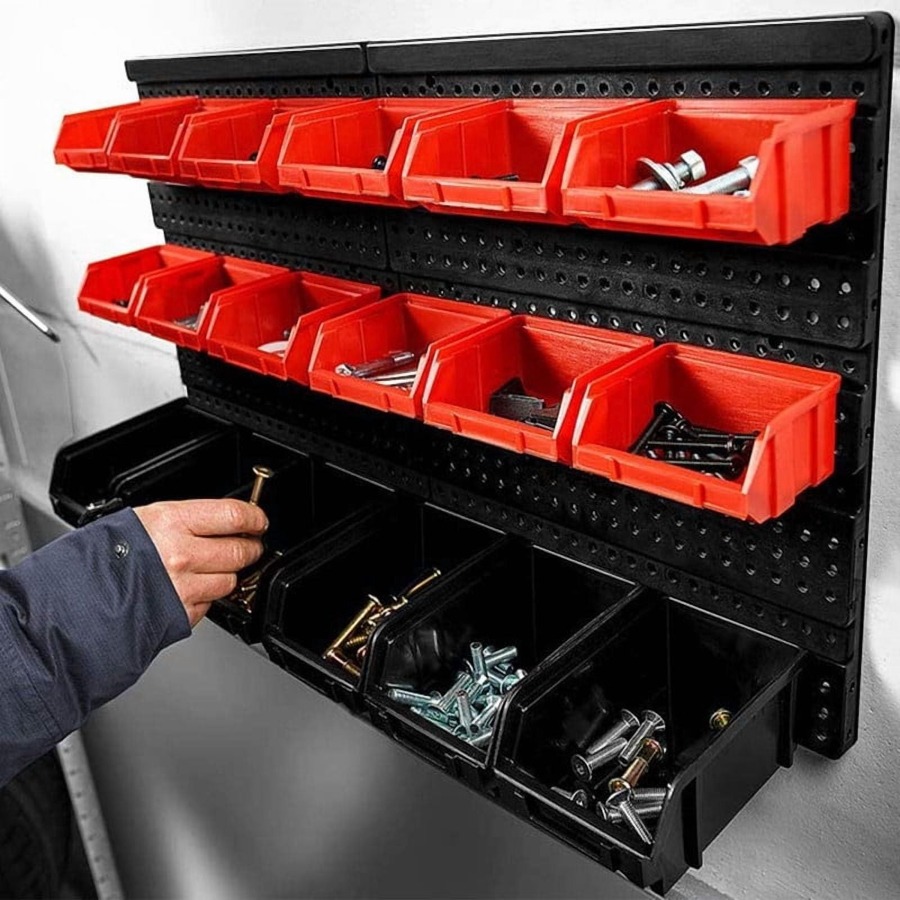 Wall Mounted Storage Bins for  – Home Improvement Binford Tools recenzja i cena