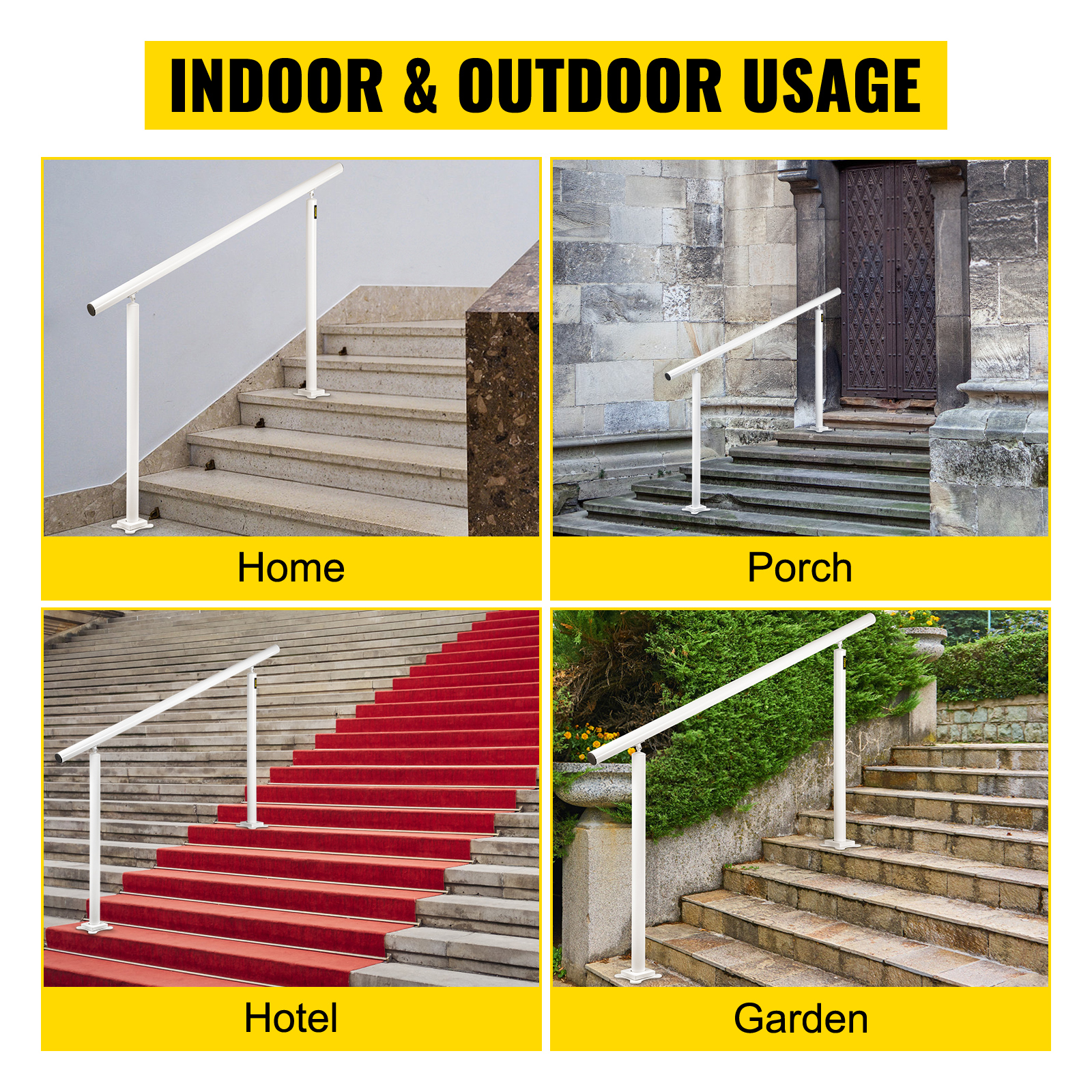 SucceBuy Handrail for Outdoor  – Home Improvement Fence recenzja i cena