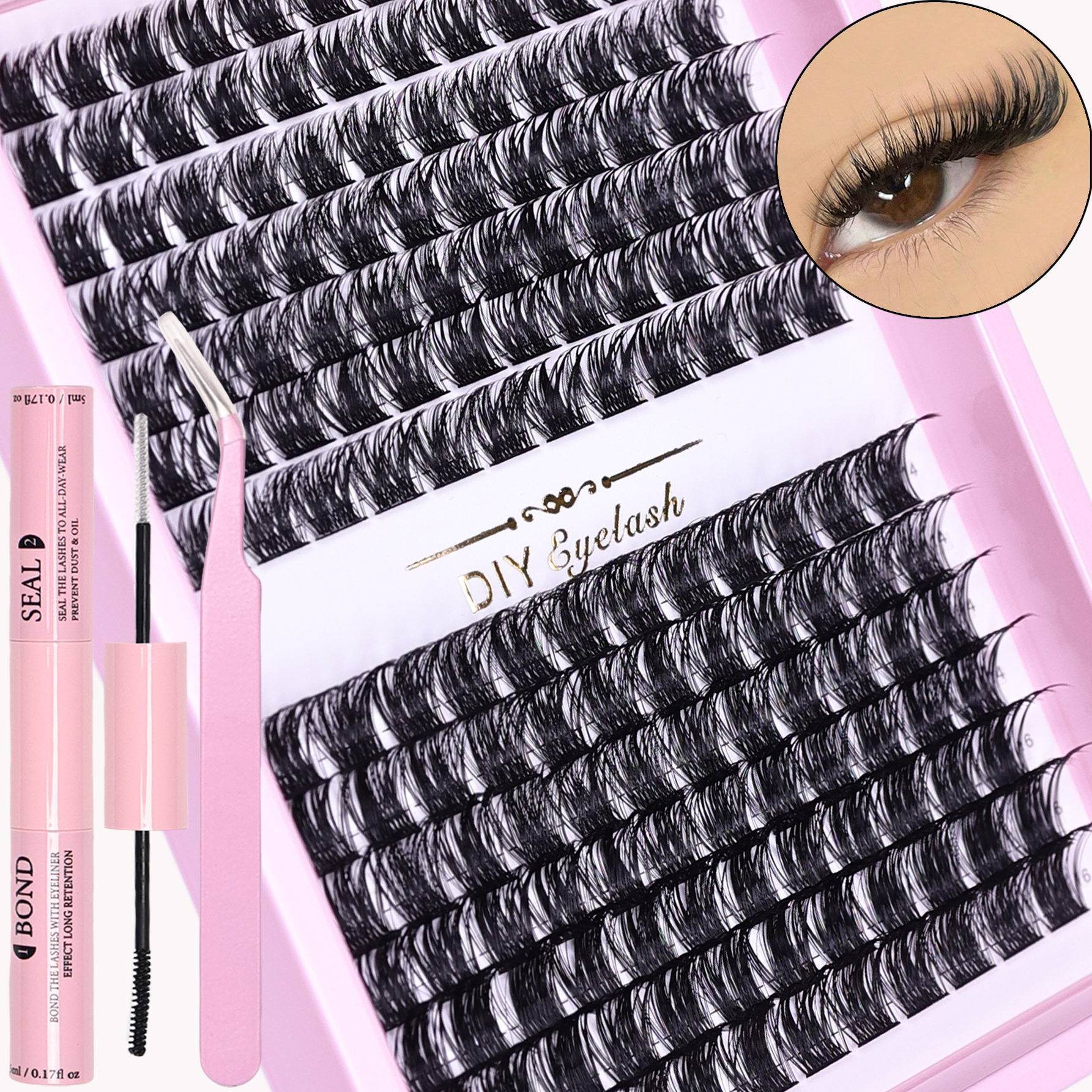 168pcs DIY Eyelash Extension K – Home Improvement Kit recenzja i cena