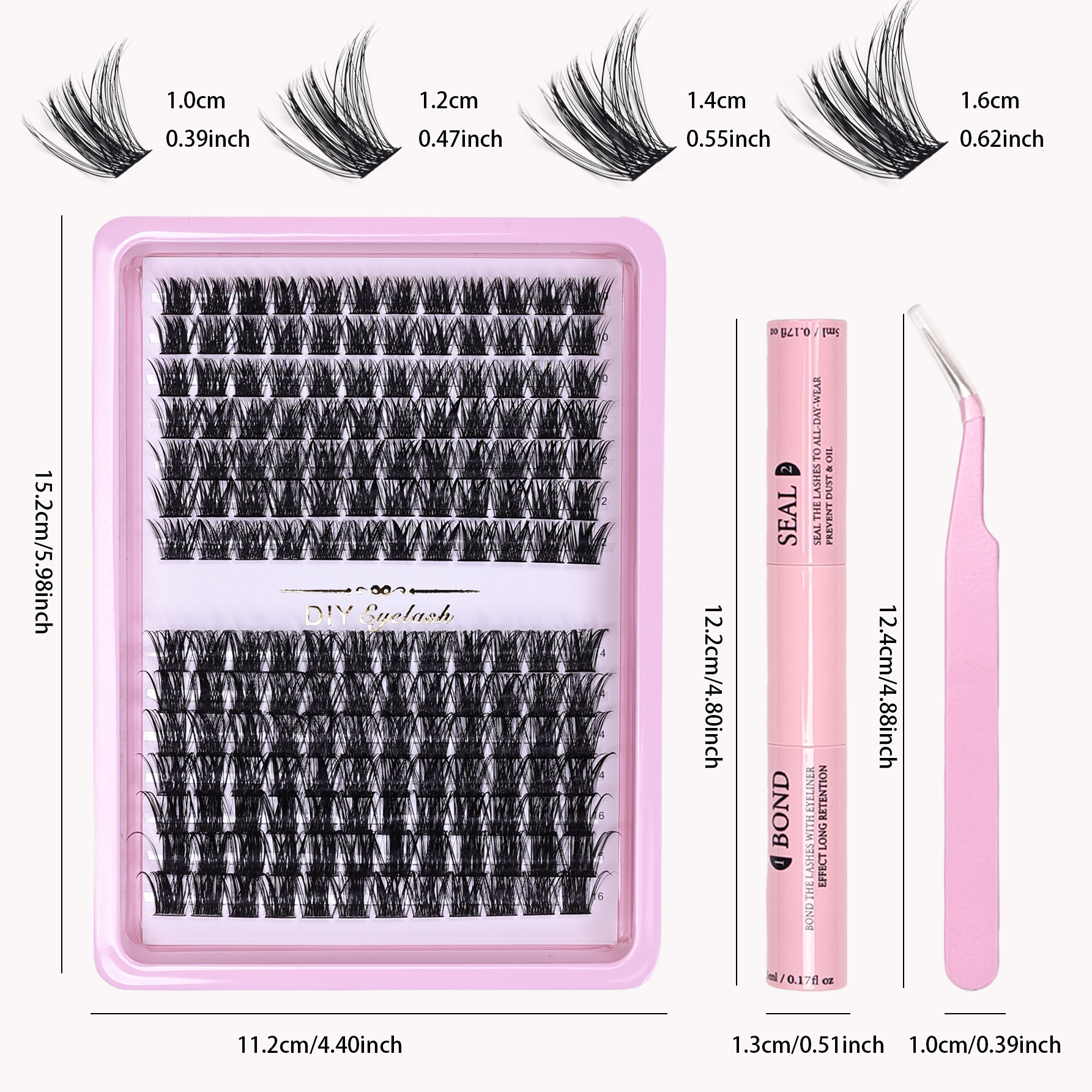168pcs DIY Eyelash Extension K – Home Improvement Kit recenzja i cena