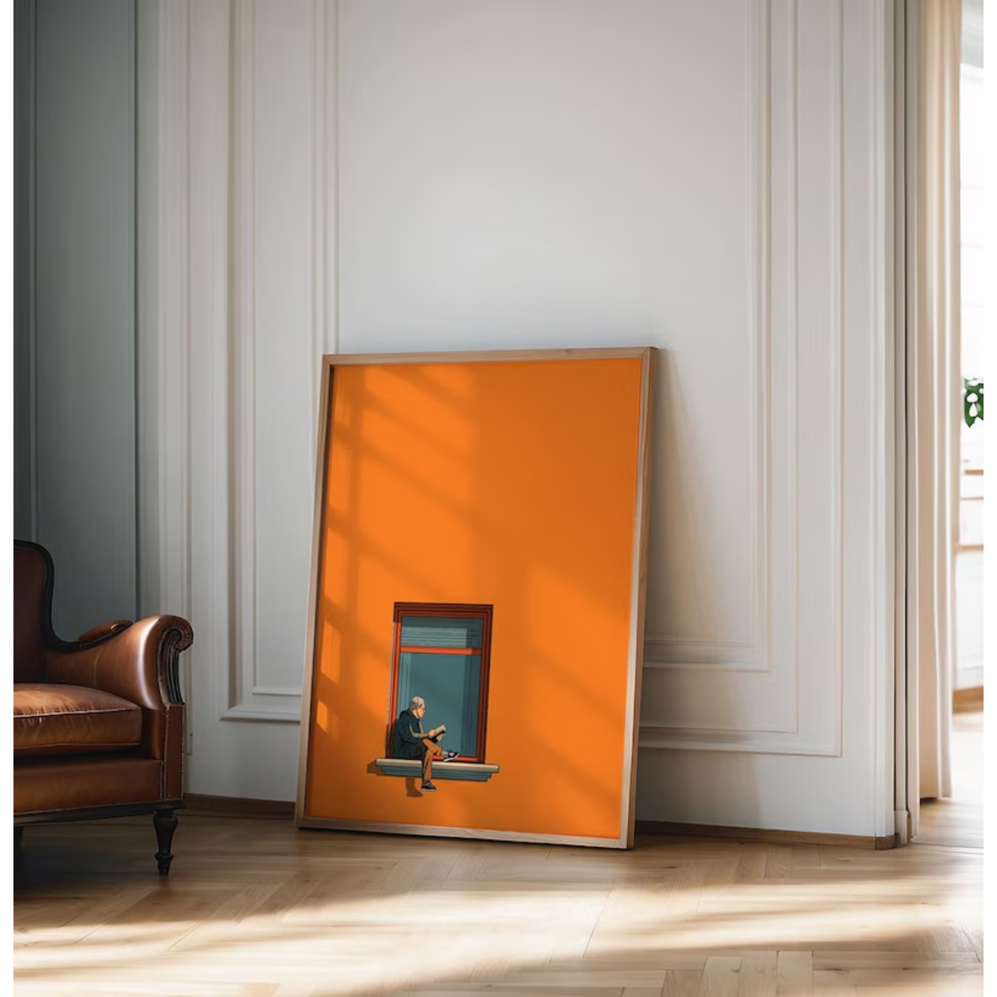 Orange Minimalist Dopamine War – Wall Texture Spray recenzja i cena