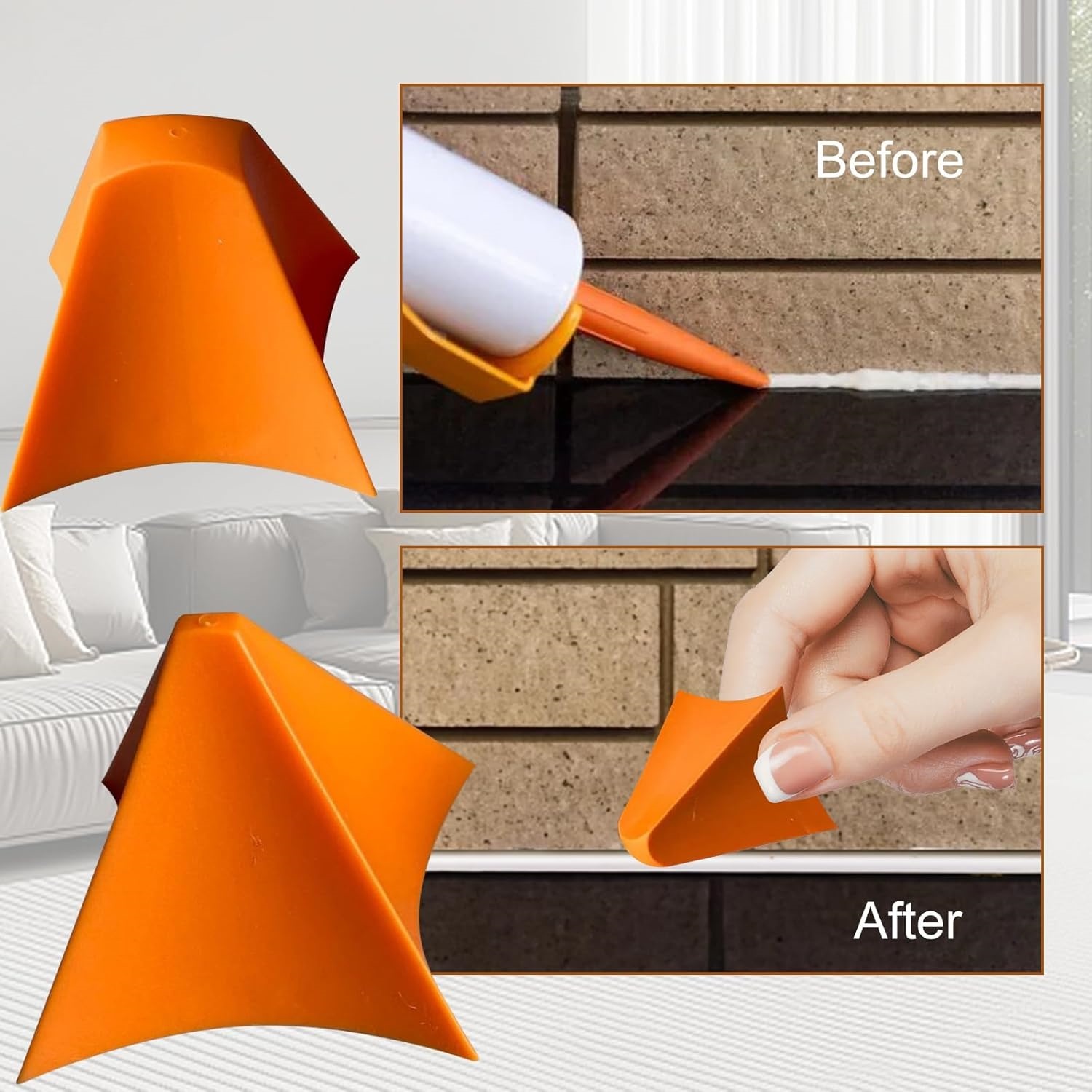 2 PCS Silicone Seam Tool Silic – Bathroom Caulk Siliconized recenzja i cena