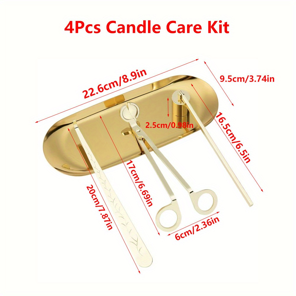 4pcs/set Luxury Candle Care Ki – Home Improvement Kit recenzja i cena