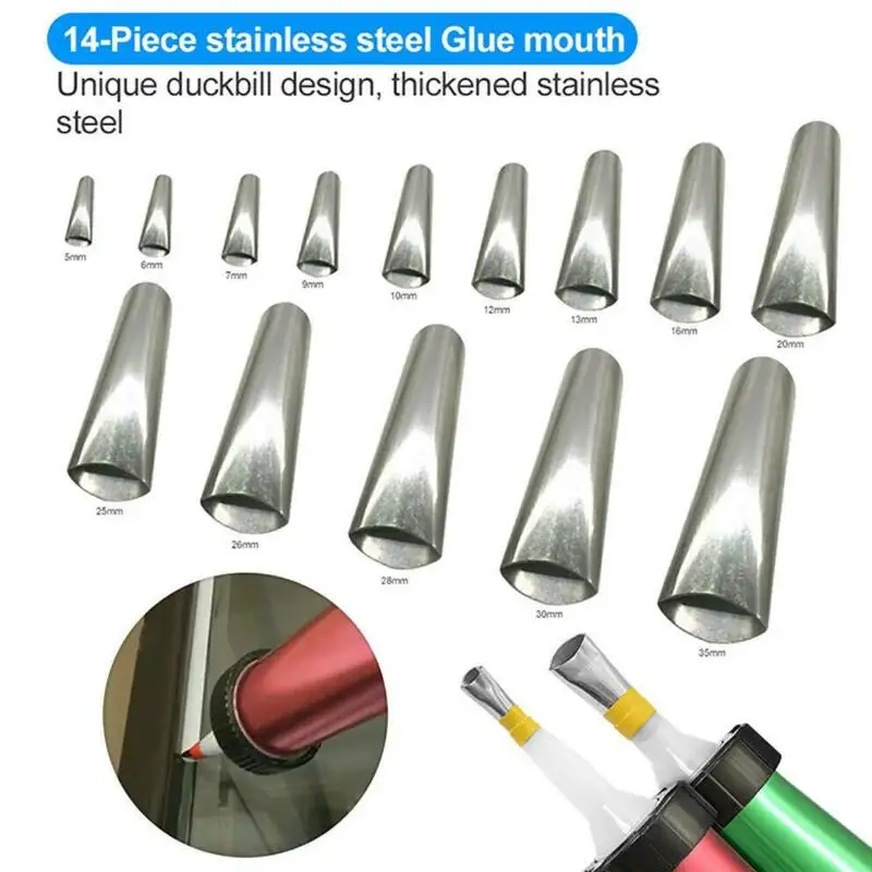 14PCS Stainless Steel Caulk No – Bathroom Caulk Siliconized recenzja i cena