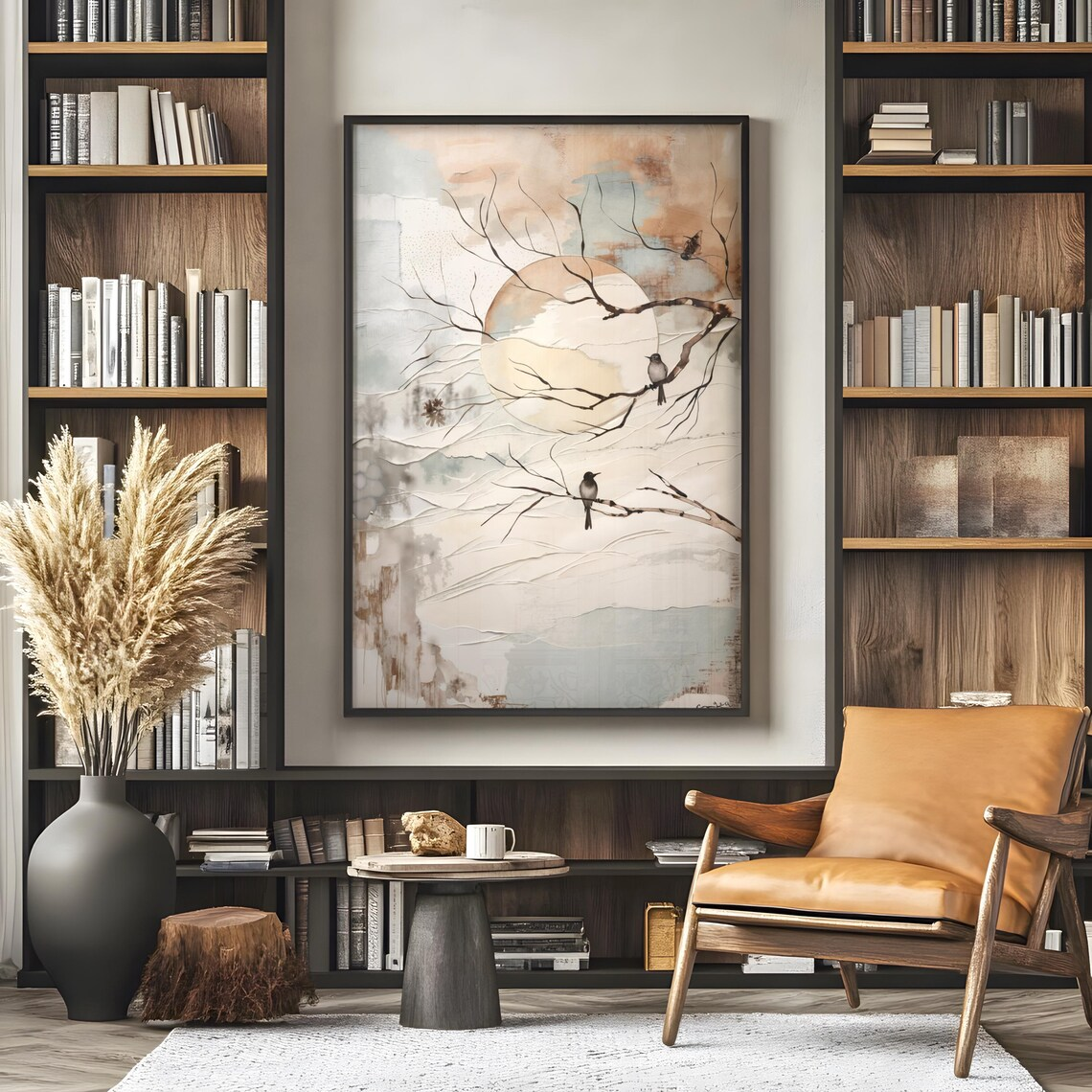 Serene Mixed-Media Nature Wall – Wall Texture Spray recenzja i cena