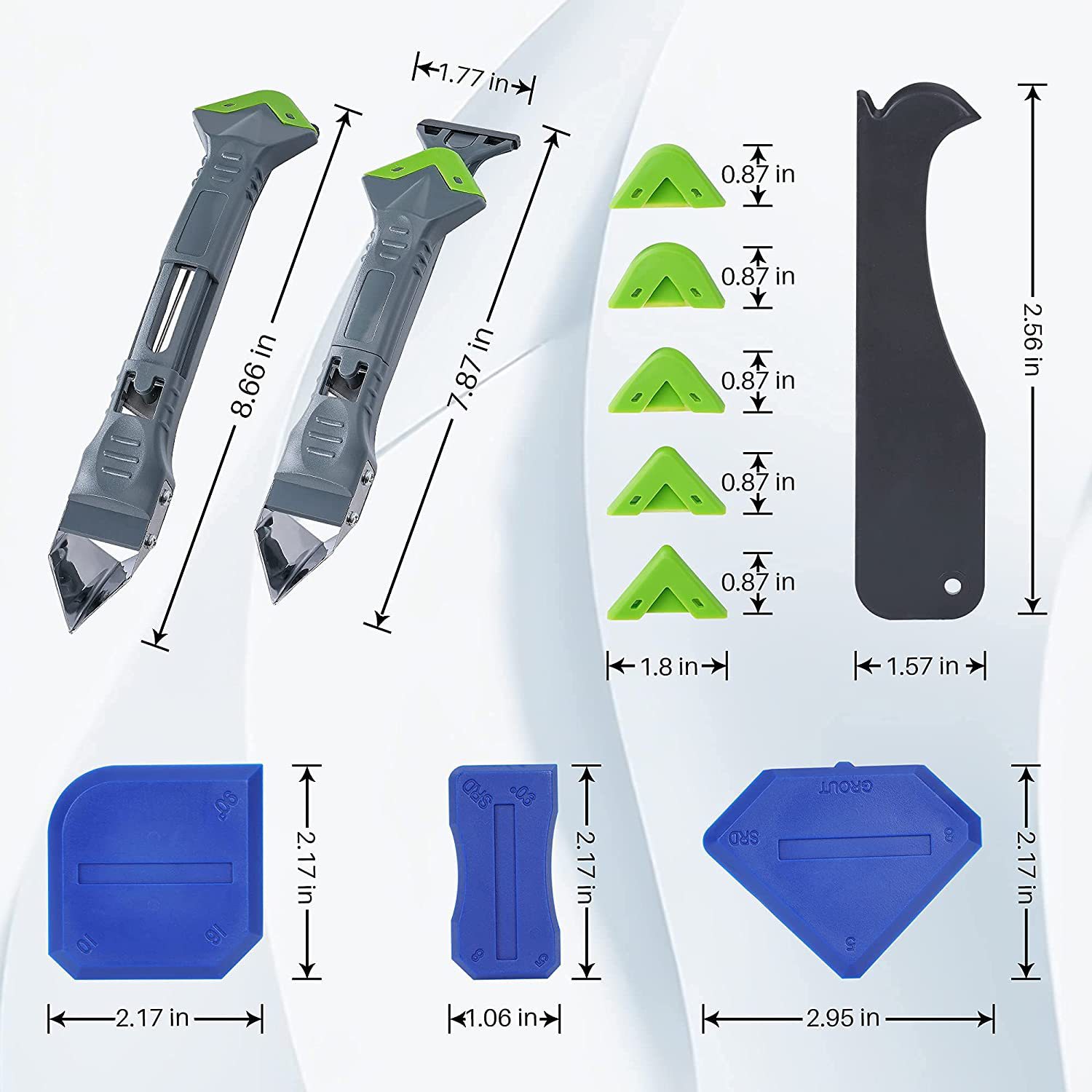 5 In 1 Silicone Caulking Tools – Bathroom Caulk Siliconized recenzja i cena