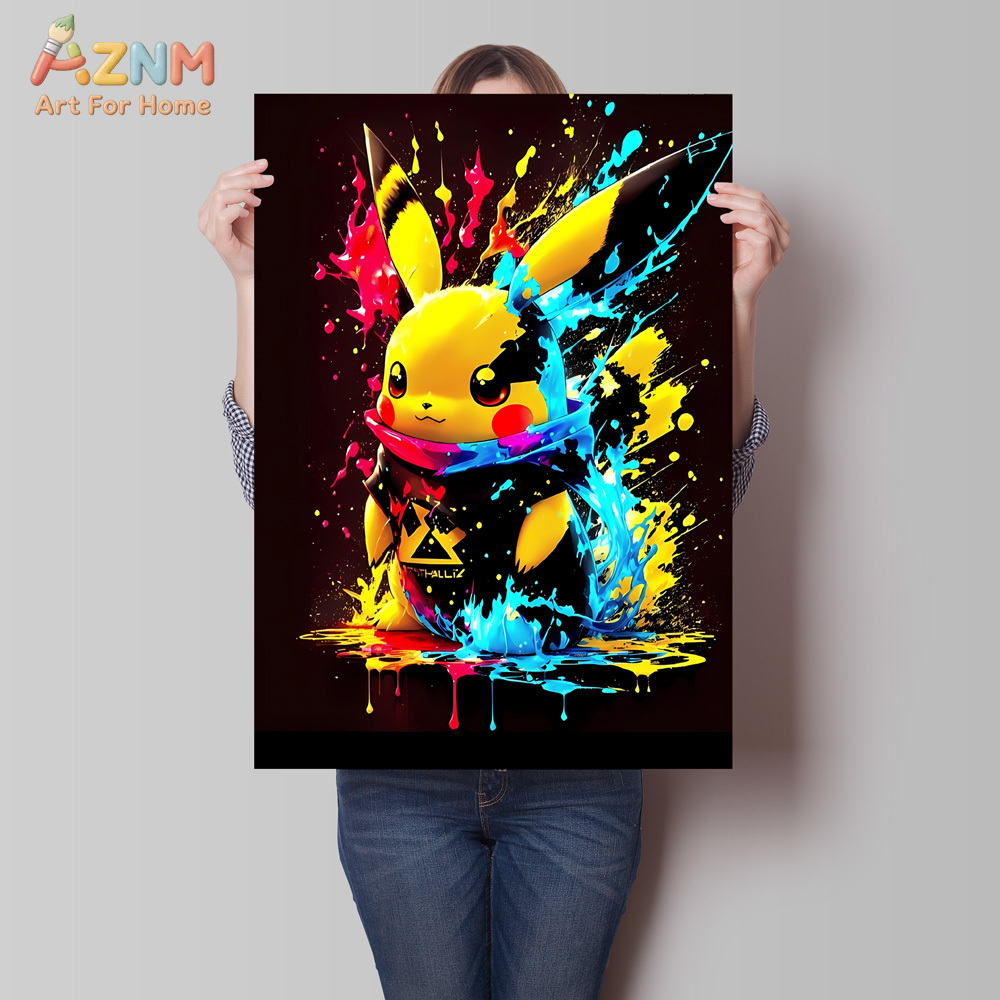 AZNM Pokemon Vaporeon Squirtle – Wall Texture Spray recenzja i cena