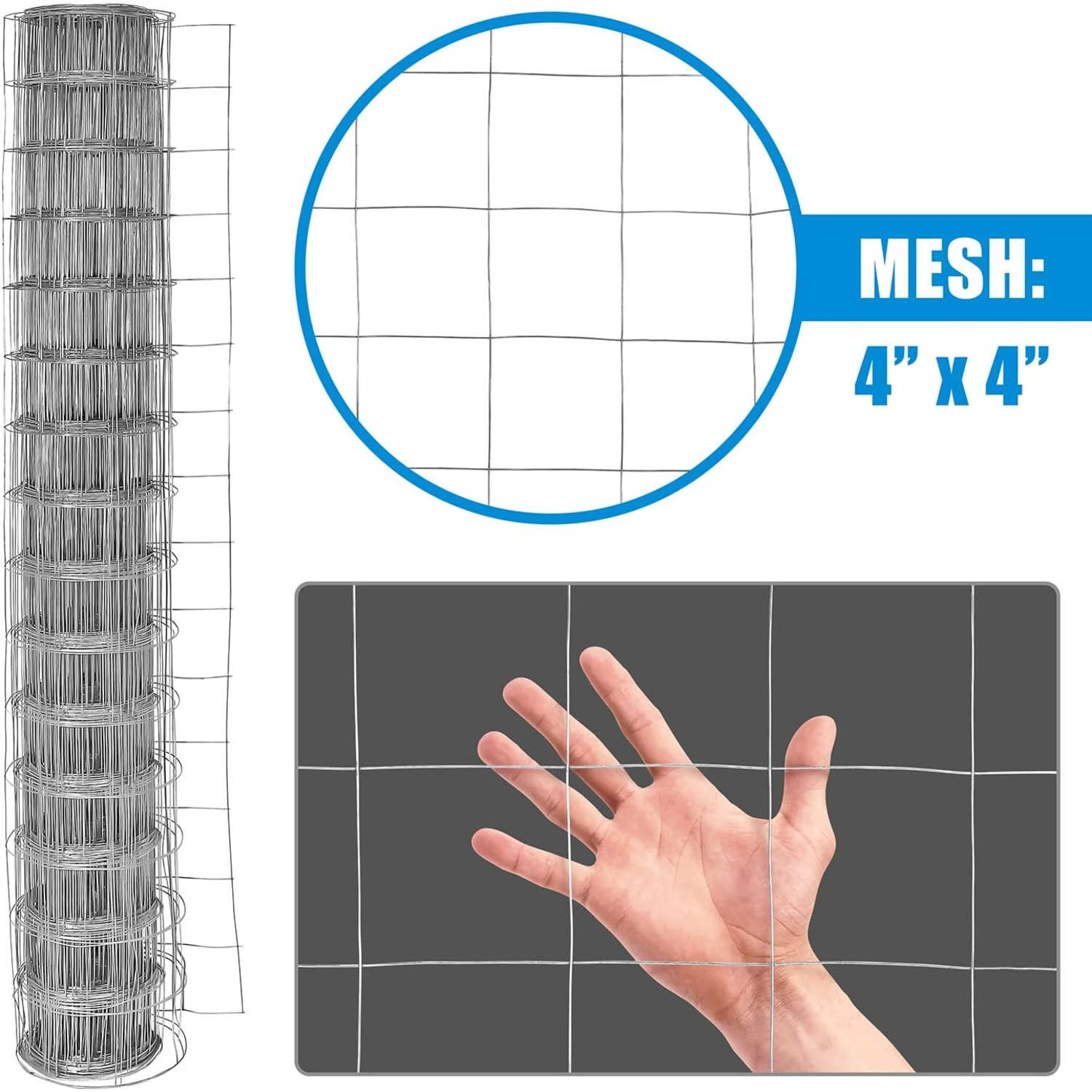 CAPHAUS 16 Gauge Galvanized We – Home Improvement Fence recenzja i cena