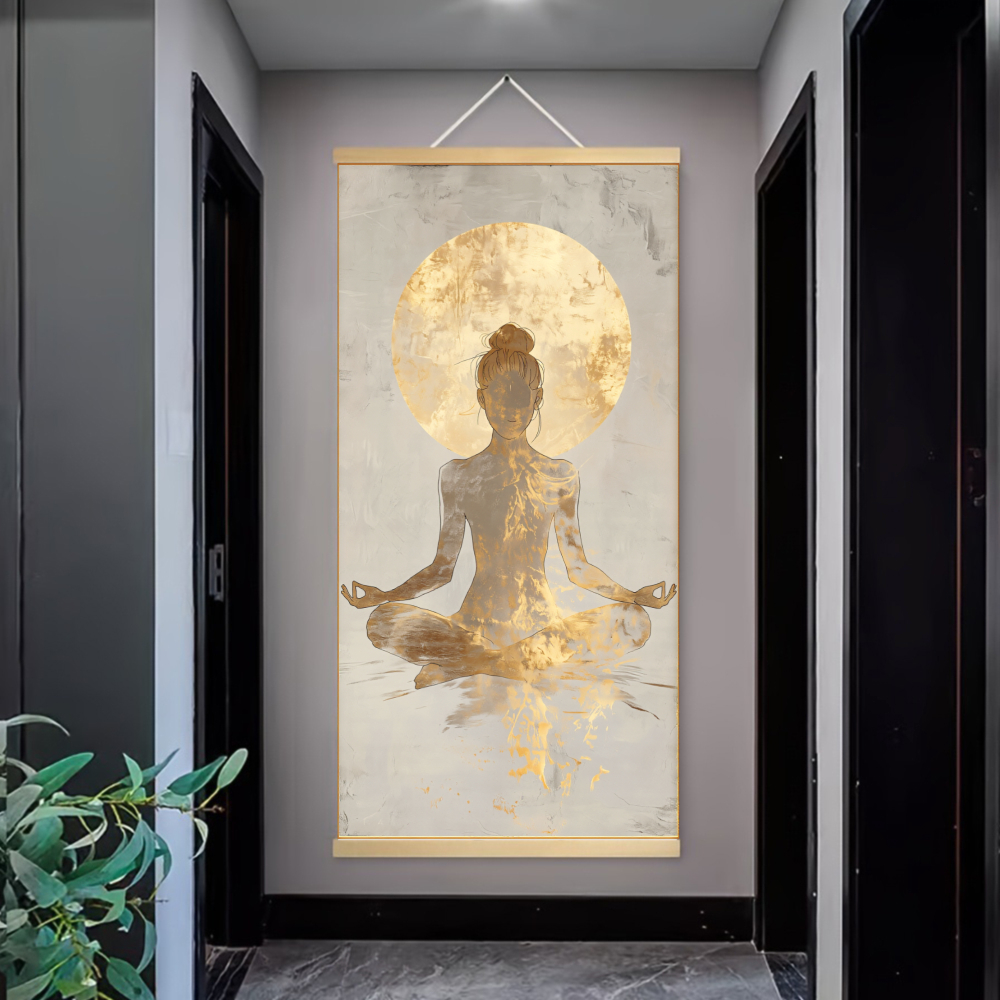 2D Flat 1pcs Canvas Scroll Pos – Wall Texture Spray recenzja i cena