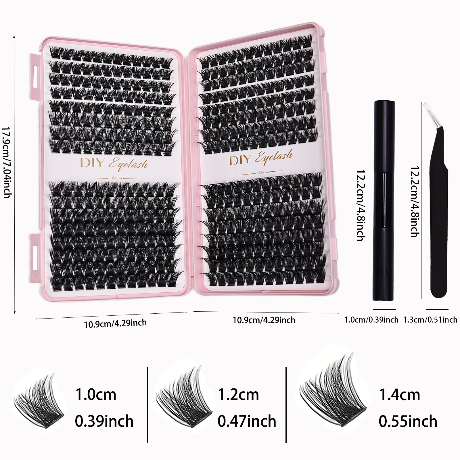 DIY Eyelash Extension Kit 384p – Home Improvement Kit recenzja i cena