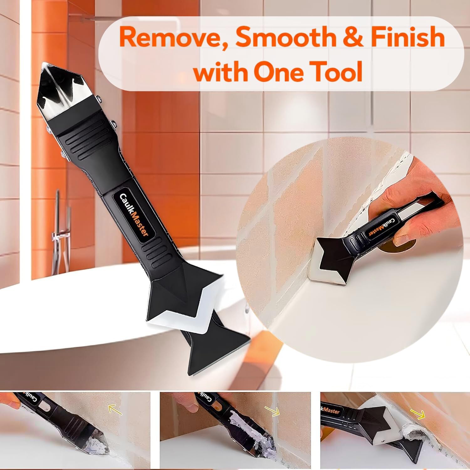 3 in 1 Silicone Caulking Tool  – Bathroom Caulk Siliconized recenzja i cena