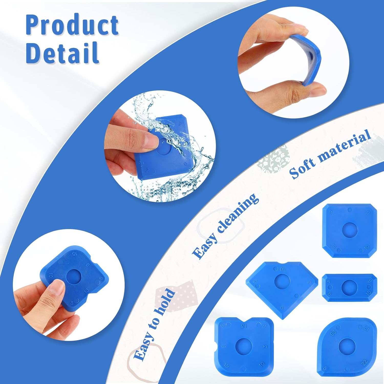 10 Pcs Silicone Caulking Tool  – Bathroom Caulk Siliconized recenzja i cena