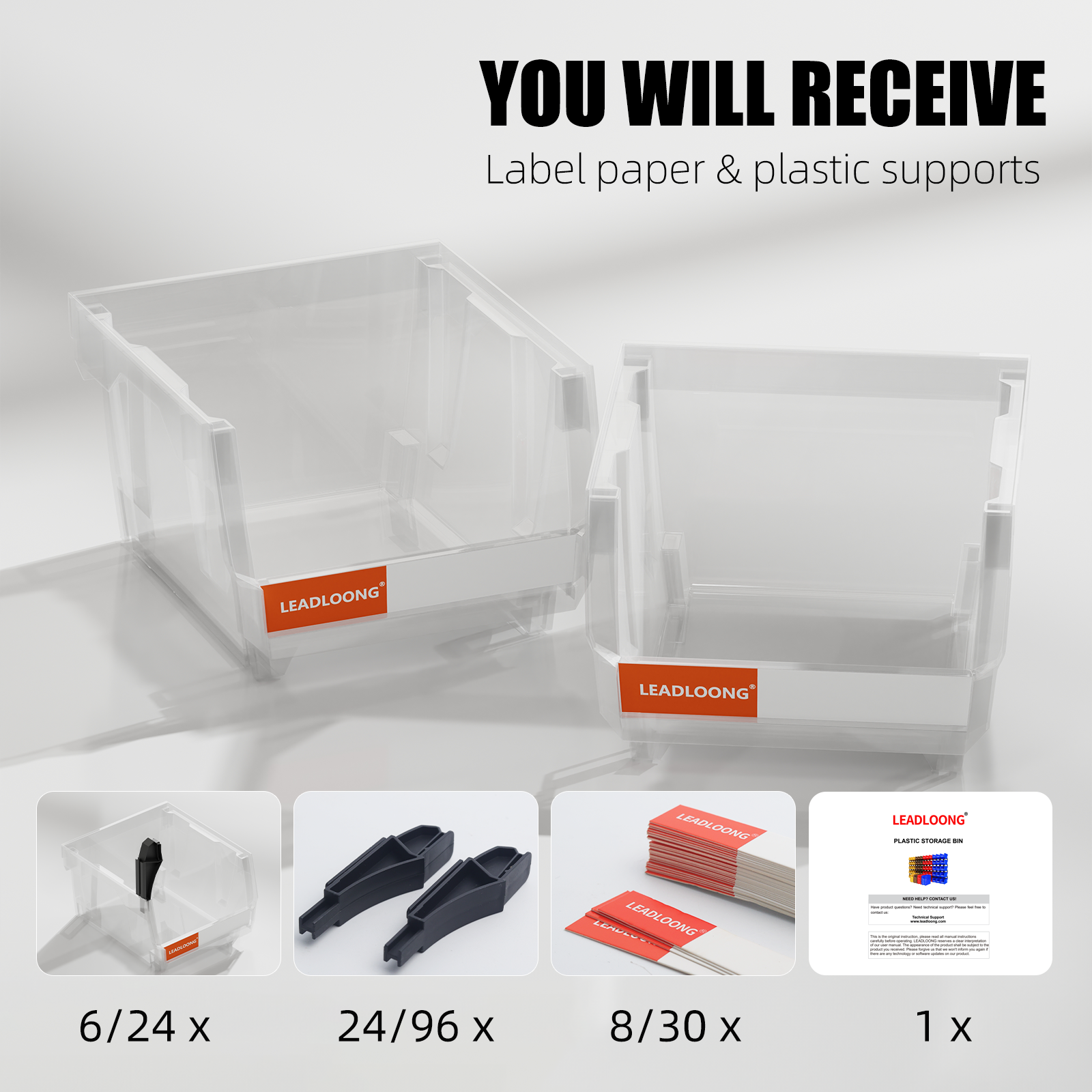 LEADLOONG Transparent Parts Bi – Home Improvement Binford Tools recenzja i cena