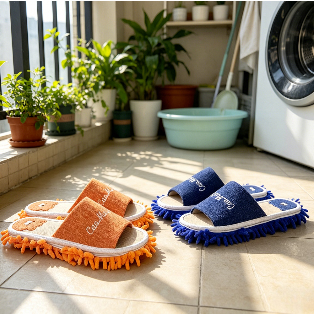 1 Pair Microfiber Cleaning Mop – Home Improvements recenzja i cena
