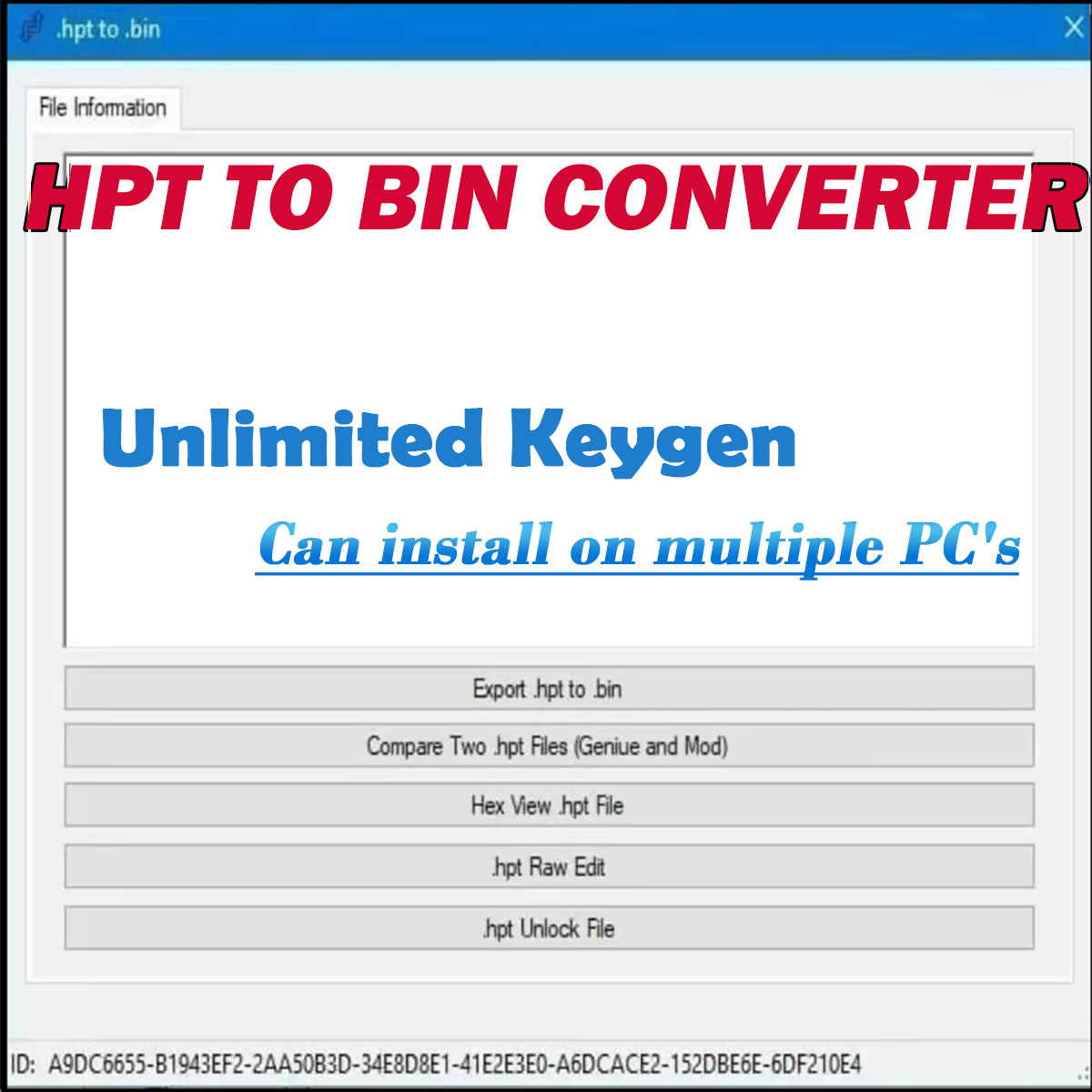.hpt to bin Converter With Unl – Home Improvement Binford Tools recenzja i cena