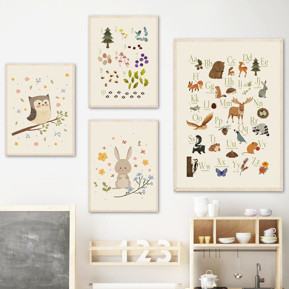1pc frameless Cute Rabbit Fox  – Wall Texture Spray recenzja i cena