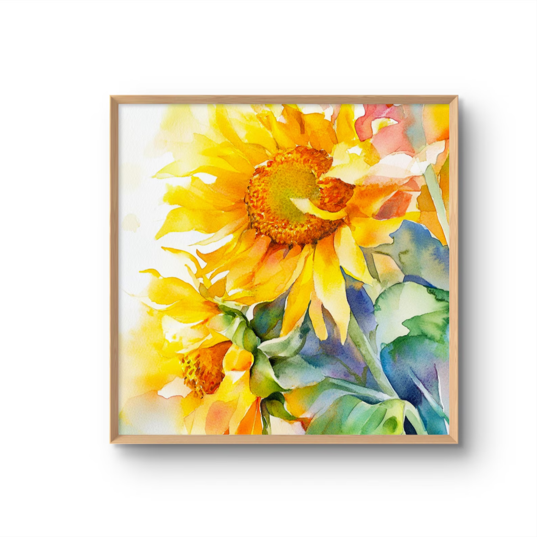 Sunflower Painting, Sunflower  – Wall Texture Spray recenzja i cena